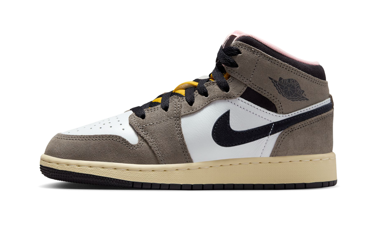 Air Jordan 1 Mid SE GS "Cave Stone" HQ2014 100