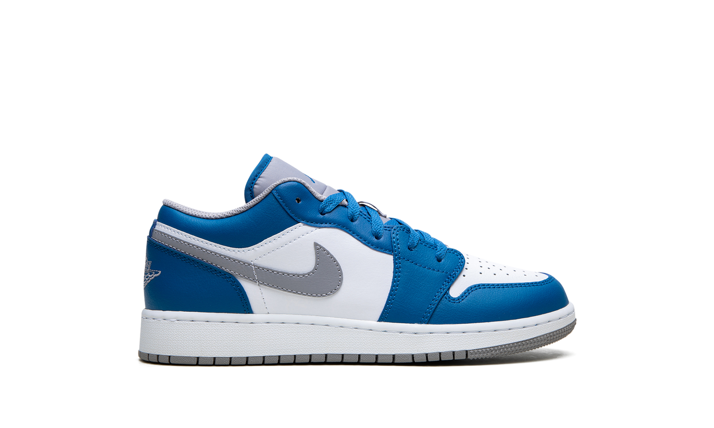 Air Jordan 1 Low GS "True Blue" 553560 412