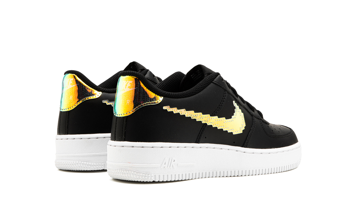 Air Force 1 Low LV8 GS "Digital Swoosh - Black"