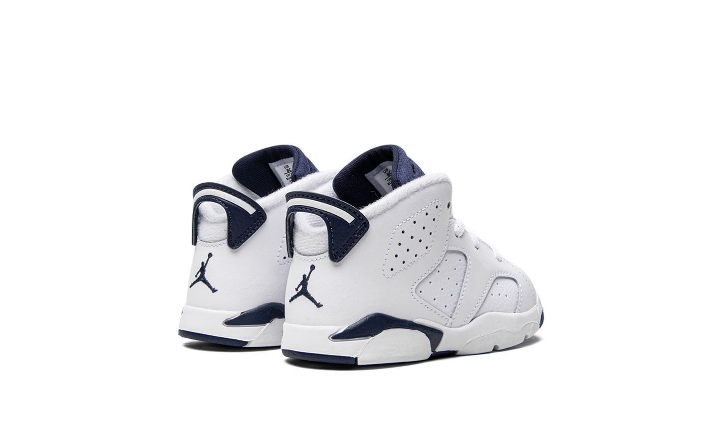 Air Jordan 6 Retro TD "Midnight Navy 2022" 384667 141
