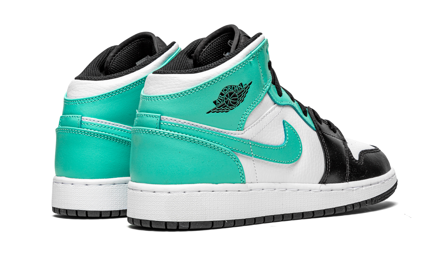 Air Jordan 1 Mid GS "Igloo - Tropical Twist" 554725 132