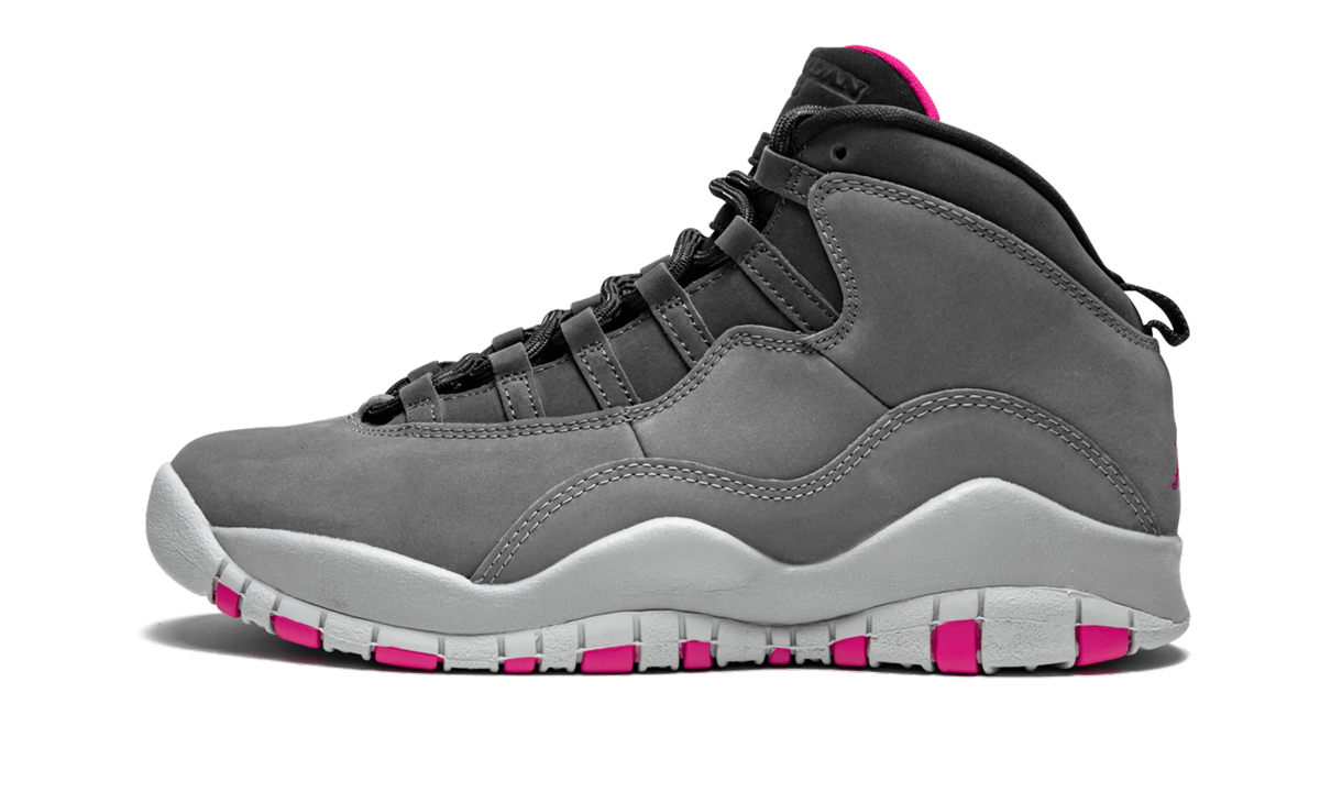 Air Jordan 10 Retro GS "Smoke Grey" 487211 006