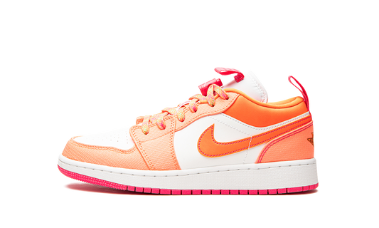 AIR JORDAN 1 LOW UTILITY GS "Hyper Crimson"