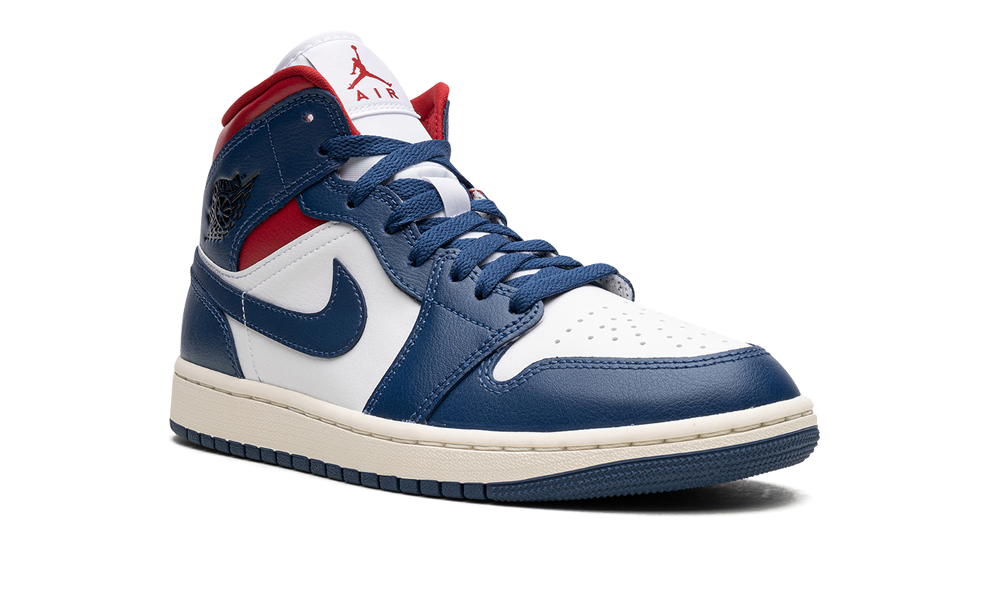 AIR JORDAN 1 MID WMNS "Blue / Red" BQ6472 146