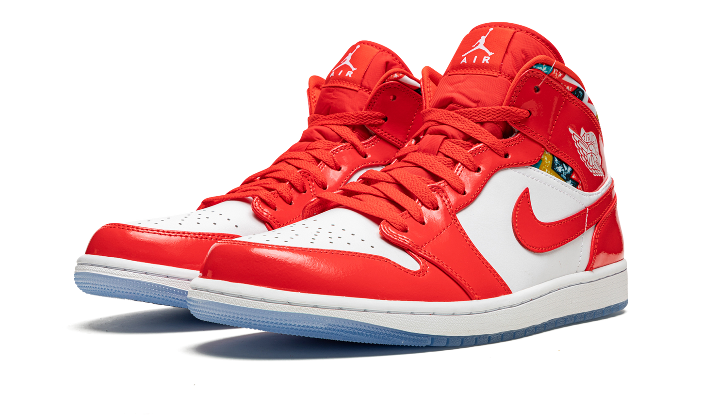 Air Jordan 1 Mid SE "Barcelona Sweater" DC7294 600