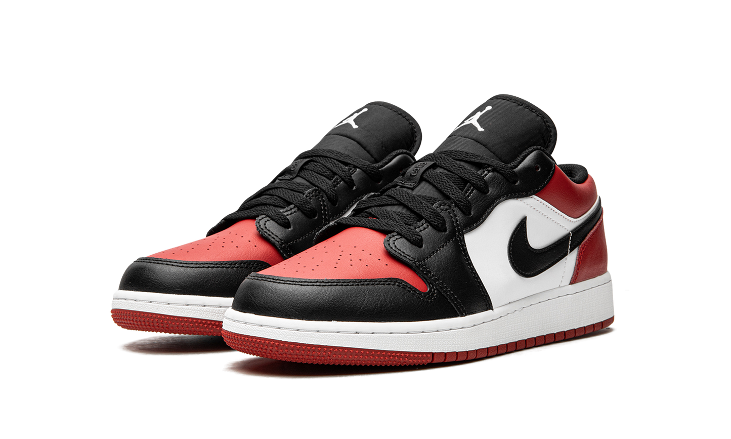Air Jordan 1 Low GS "Bred Toe" 553560 612