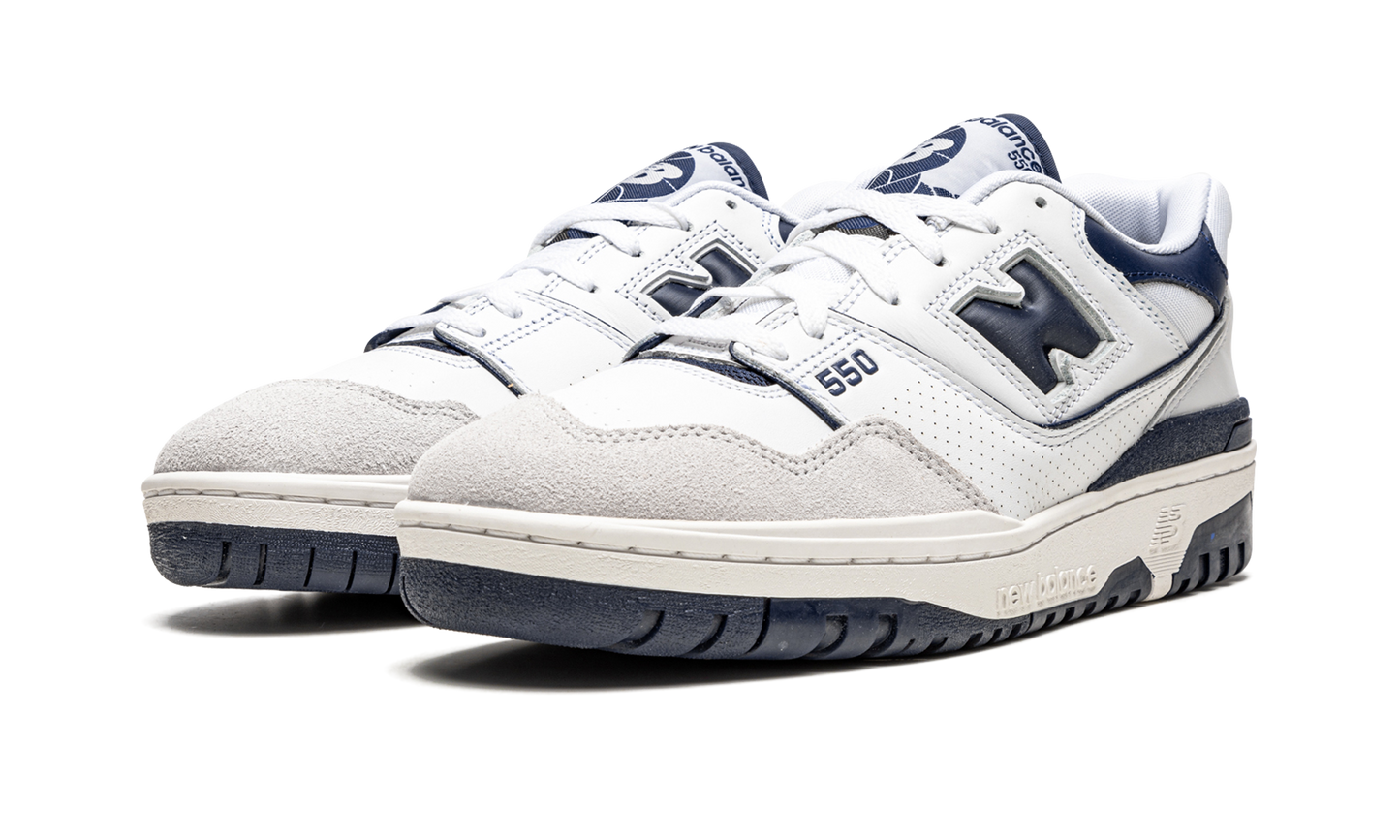 550 "White / Navy Blue" BB550WA1