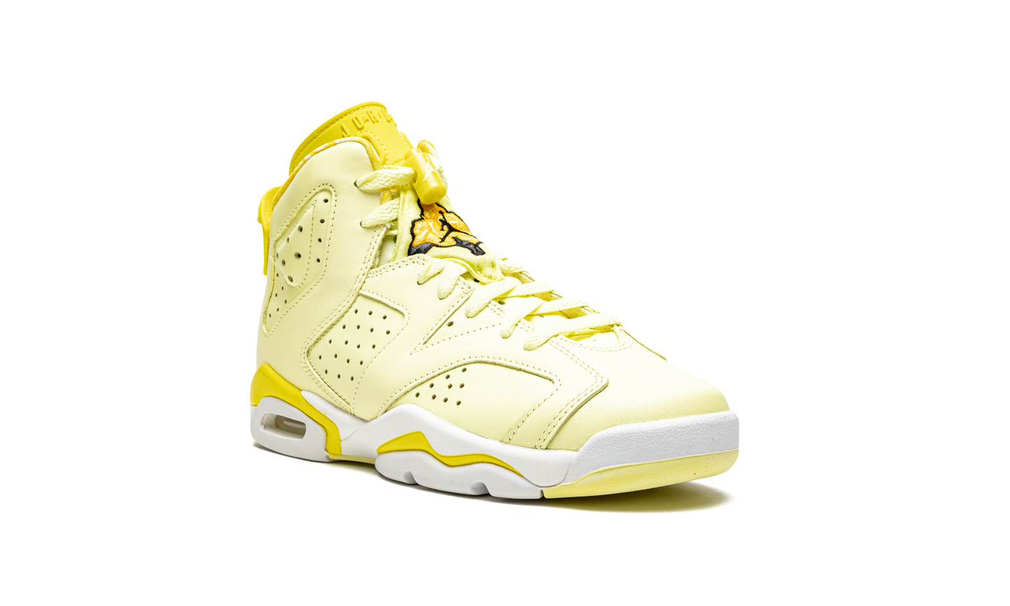 Air Jordan 6 GS "Citron Tint / Floral" 543390 800