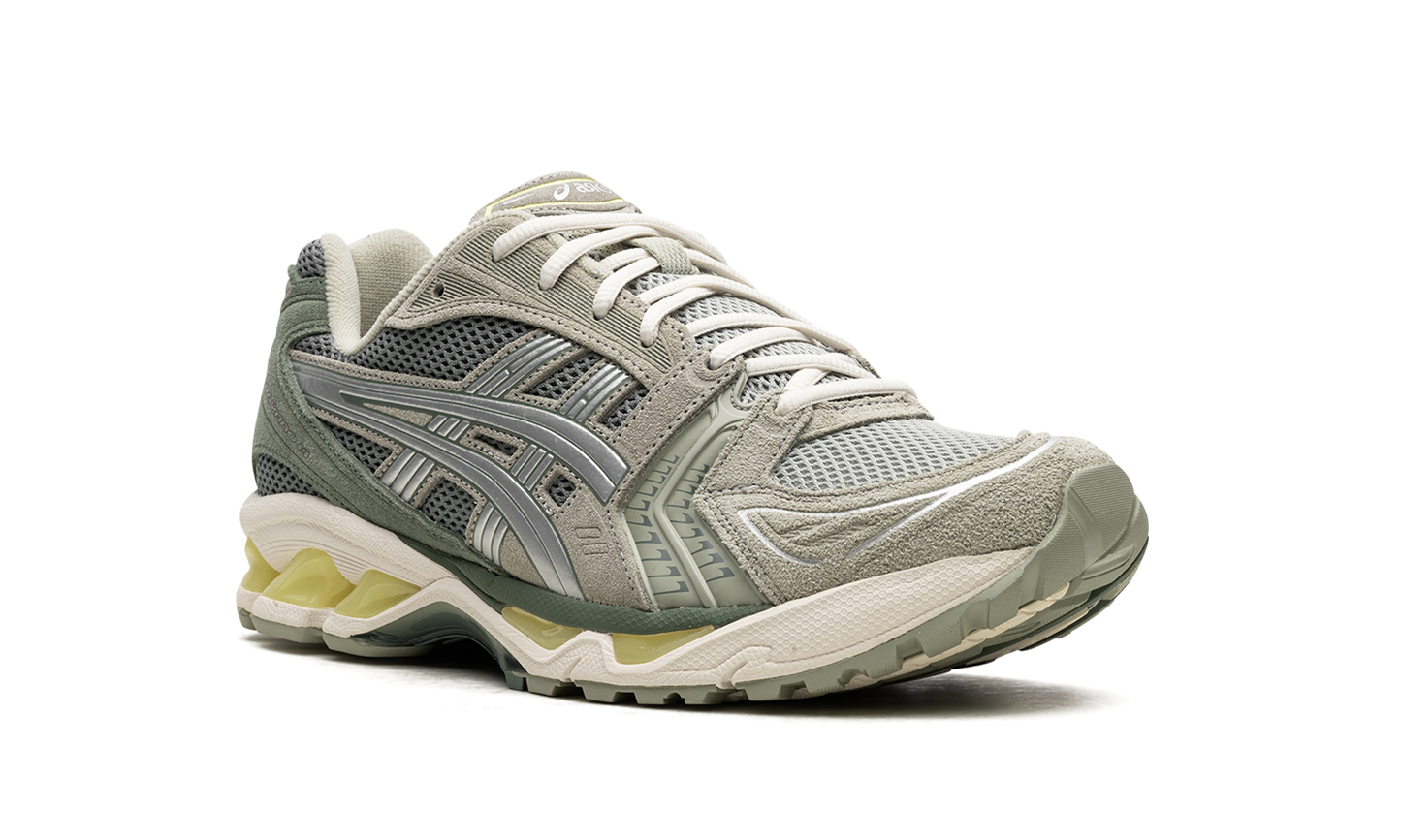 GEL KAYANO 14 "Olive Grey Pure Silver"