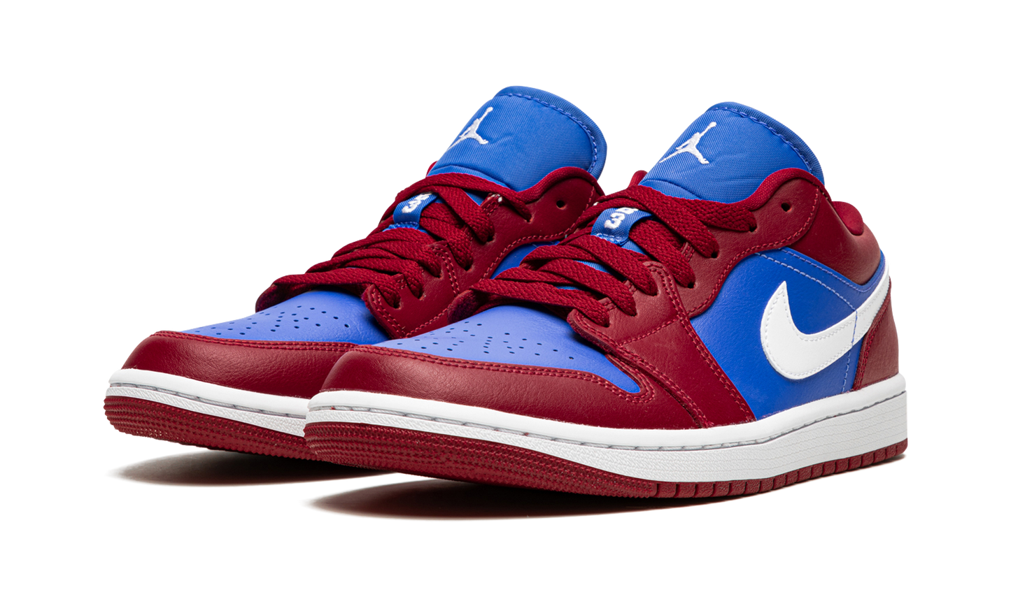AIR JORDAN 1 LO WMNS "Pomegranate / Medium Blue" DC0774 604