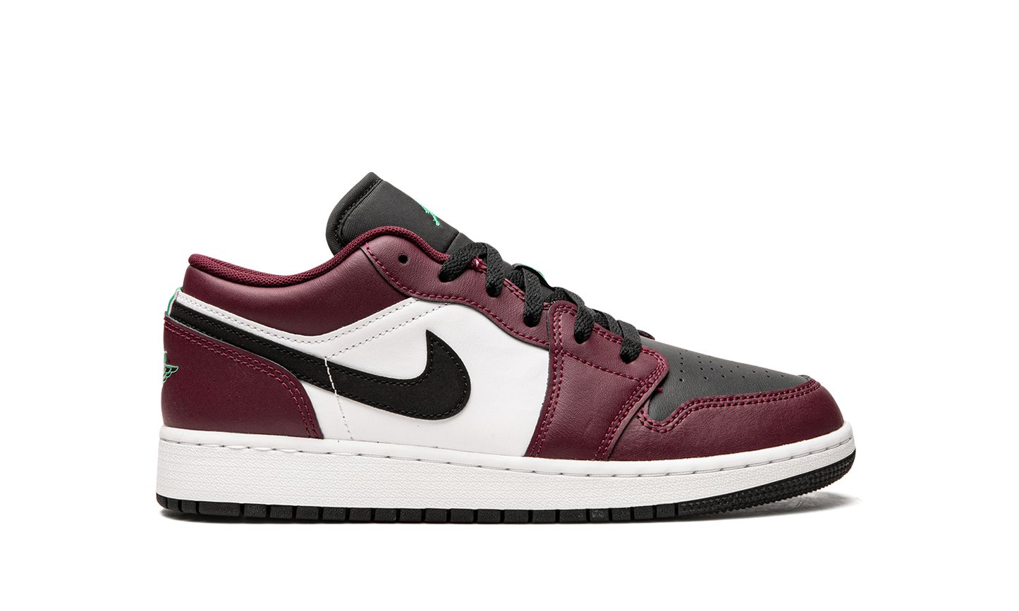 Jordan 1 Low SE GS "Dark Beetroot Roma Green" DM0589 635