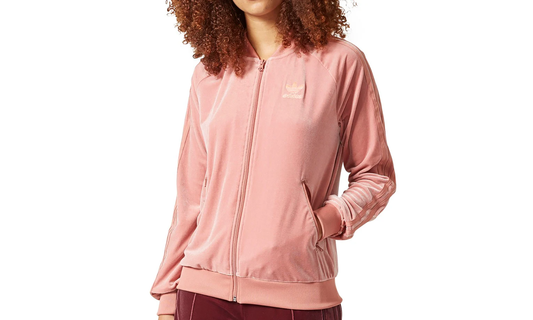 Velvet Vibes SST Track Jacket "Raw Pink" CW0273