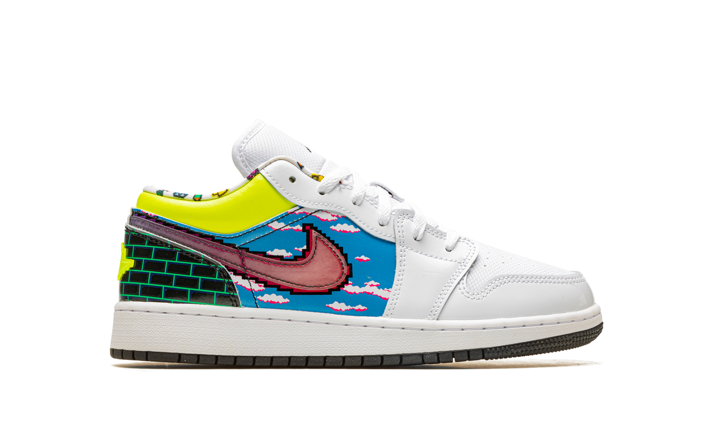 Air Jordan 1 Low GS "Old School Gaming" DM8969 114