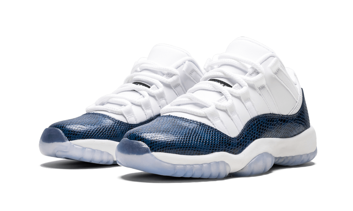 Air Jordan 11 Retro Low LE GS "Blue Snakeskin"