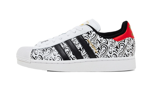 SUPERSTAR II "White/Black/Red" JQ6116