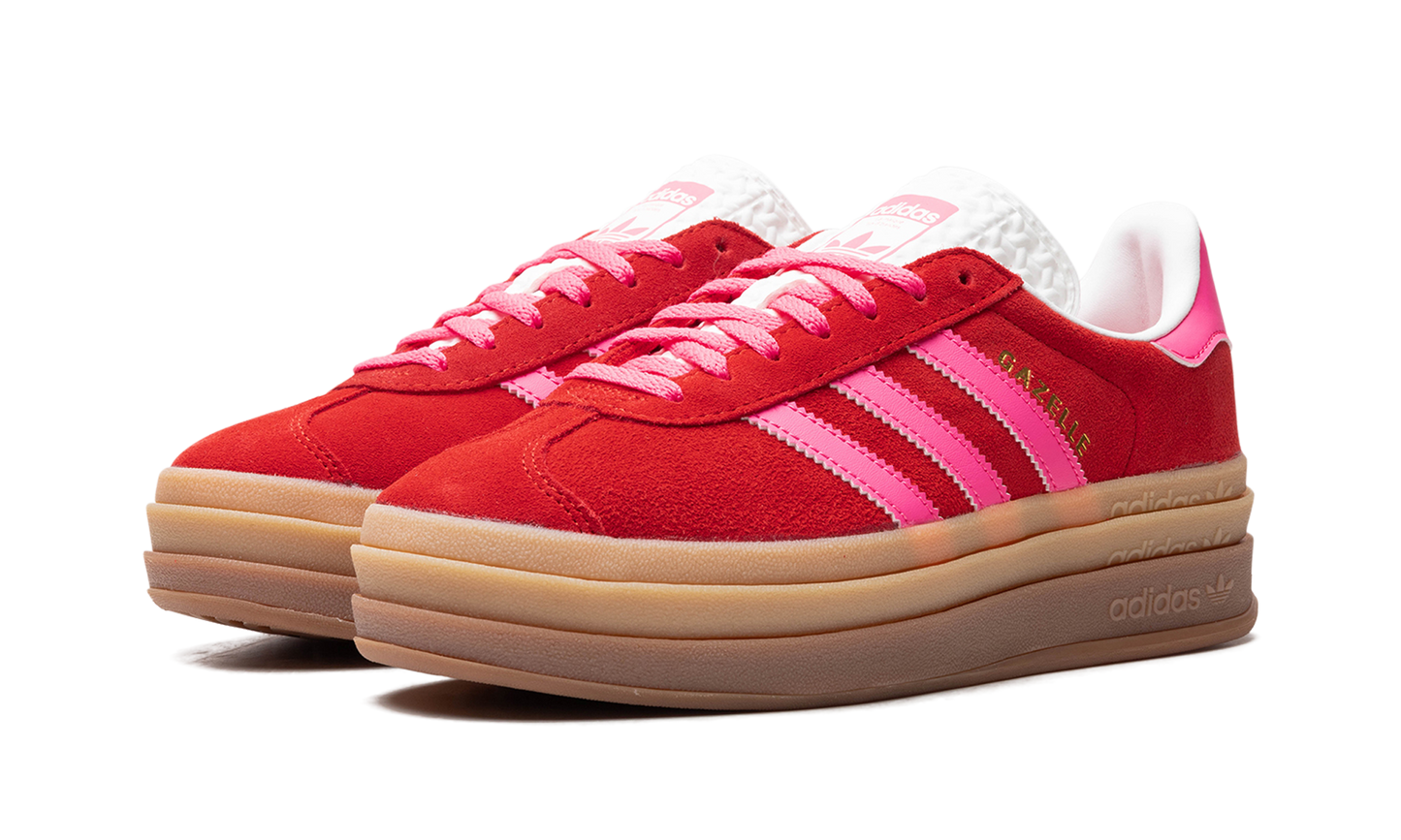 Gazelle Bold WMNS "Collegiate Red Lucid Pink" IH7496