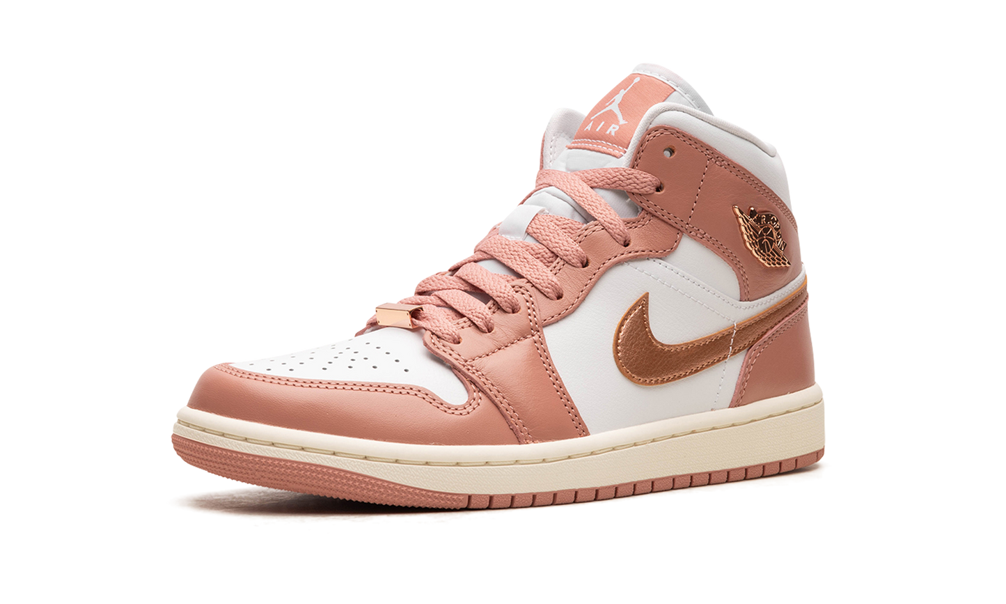 AIR JORDAN 1 MID WMNS "RED STARDUST" FB9892 670