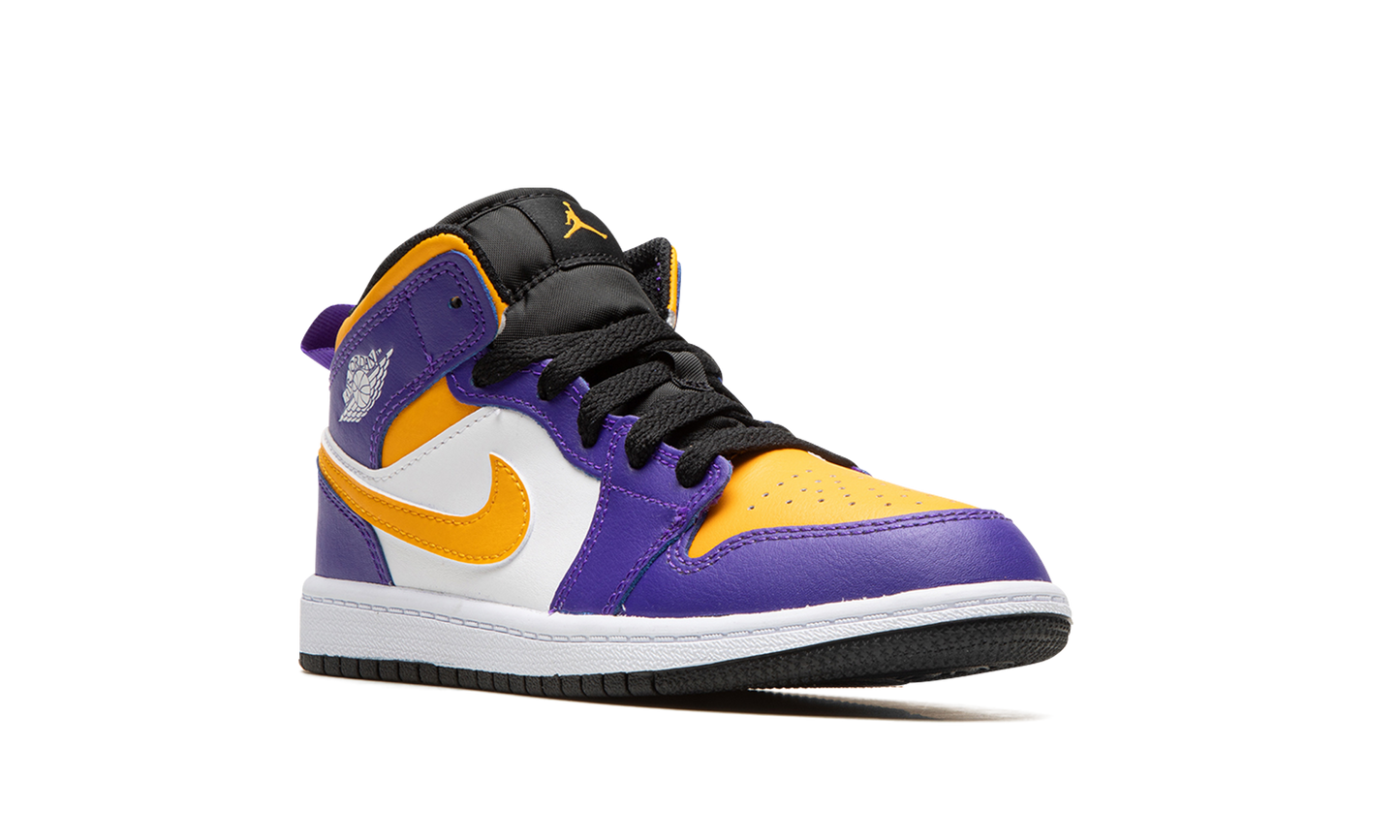 Jordan 1 Mid PS "Lakers" DQ8424 517