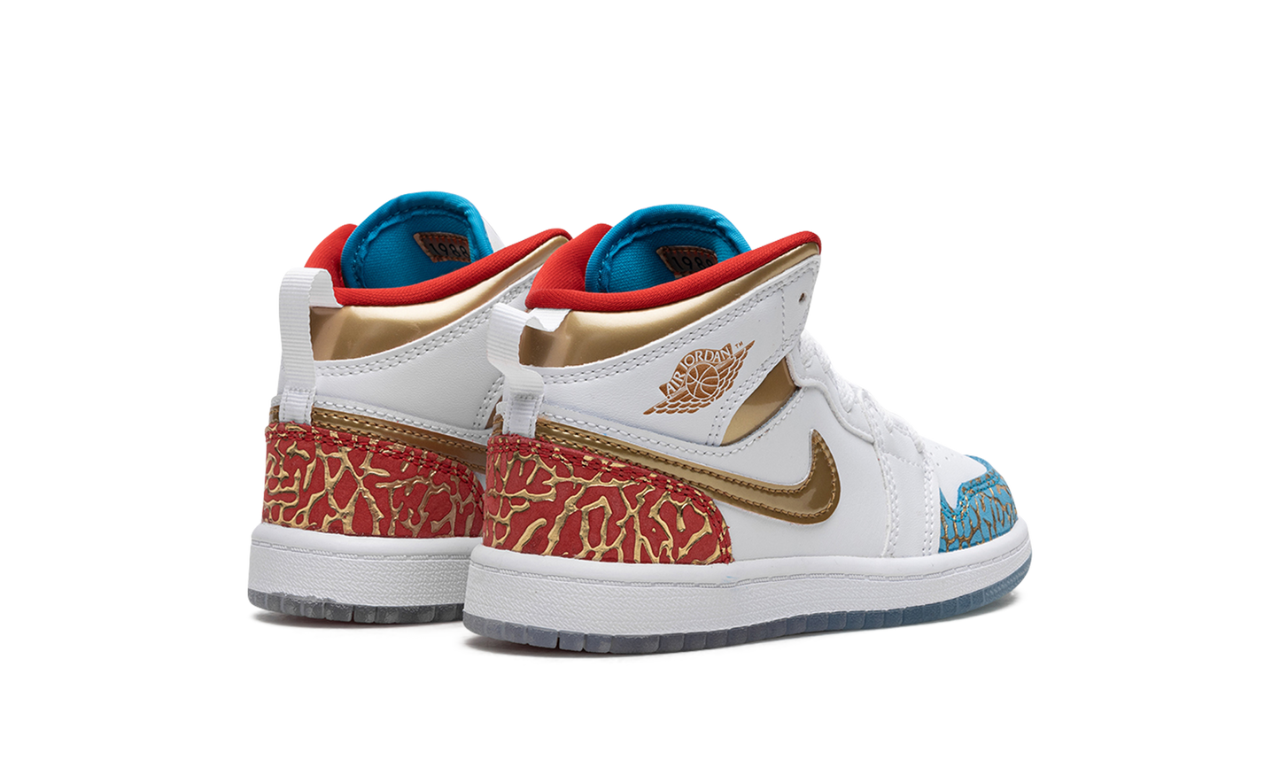 Air Jordan 1 Mid PS "UNC to CHI" FB2210 100