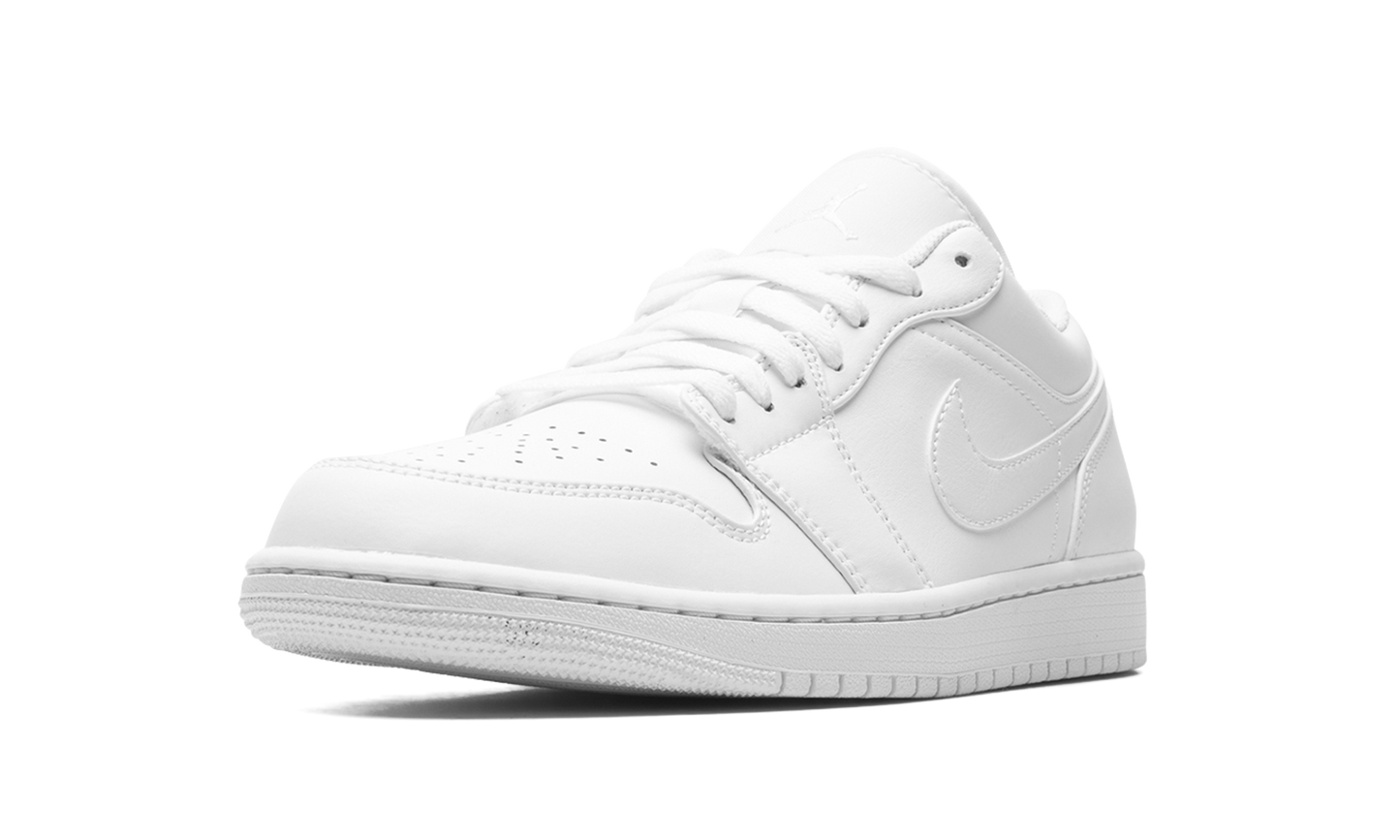 Air Jordan 1 Low "Triple White" 553558 136