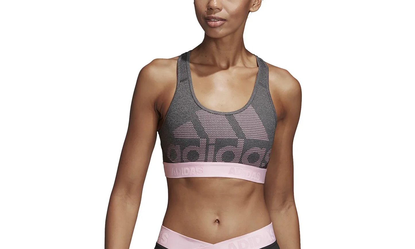 Training Don't Rest Alphaskin "Bra Dark Grey Heather / Black" DT6210