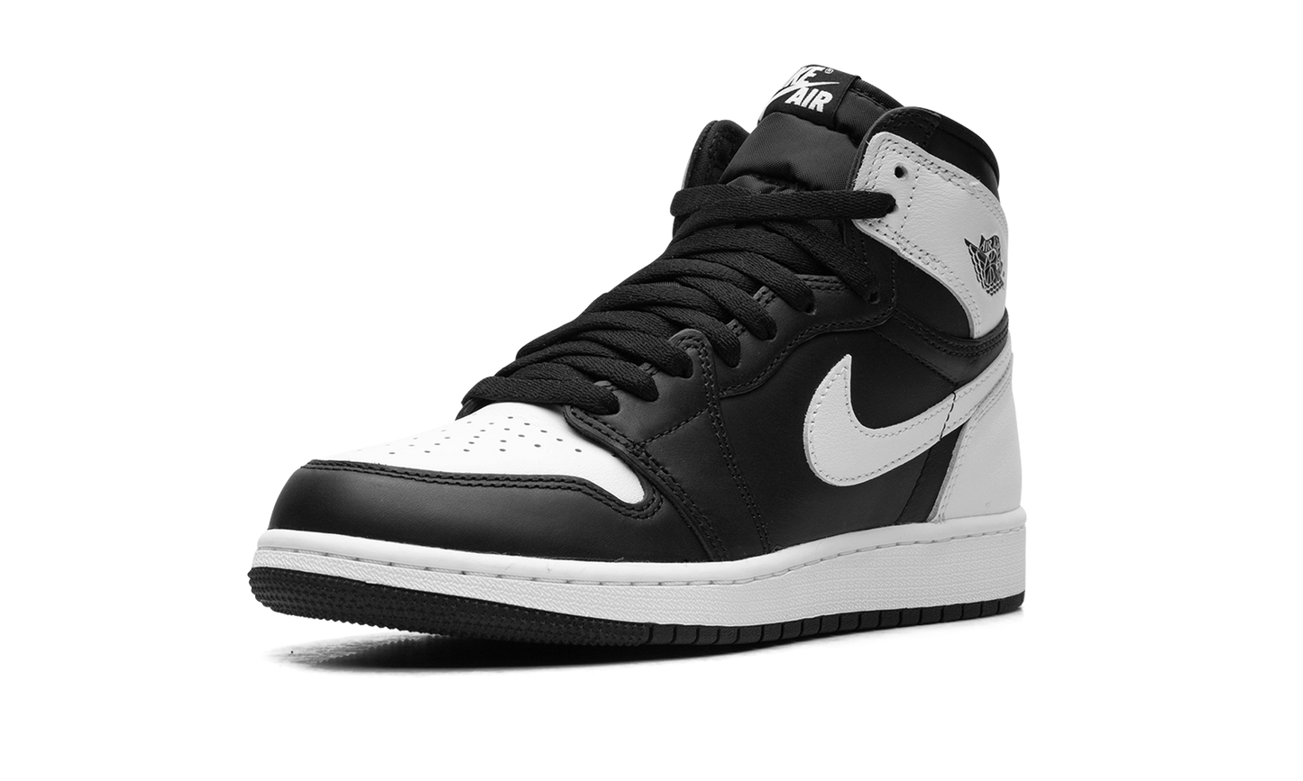 Air Jordan 1 Retro High OG GS "BLACK/WHITE/WHITE" FD1437 010