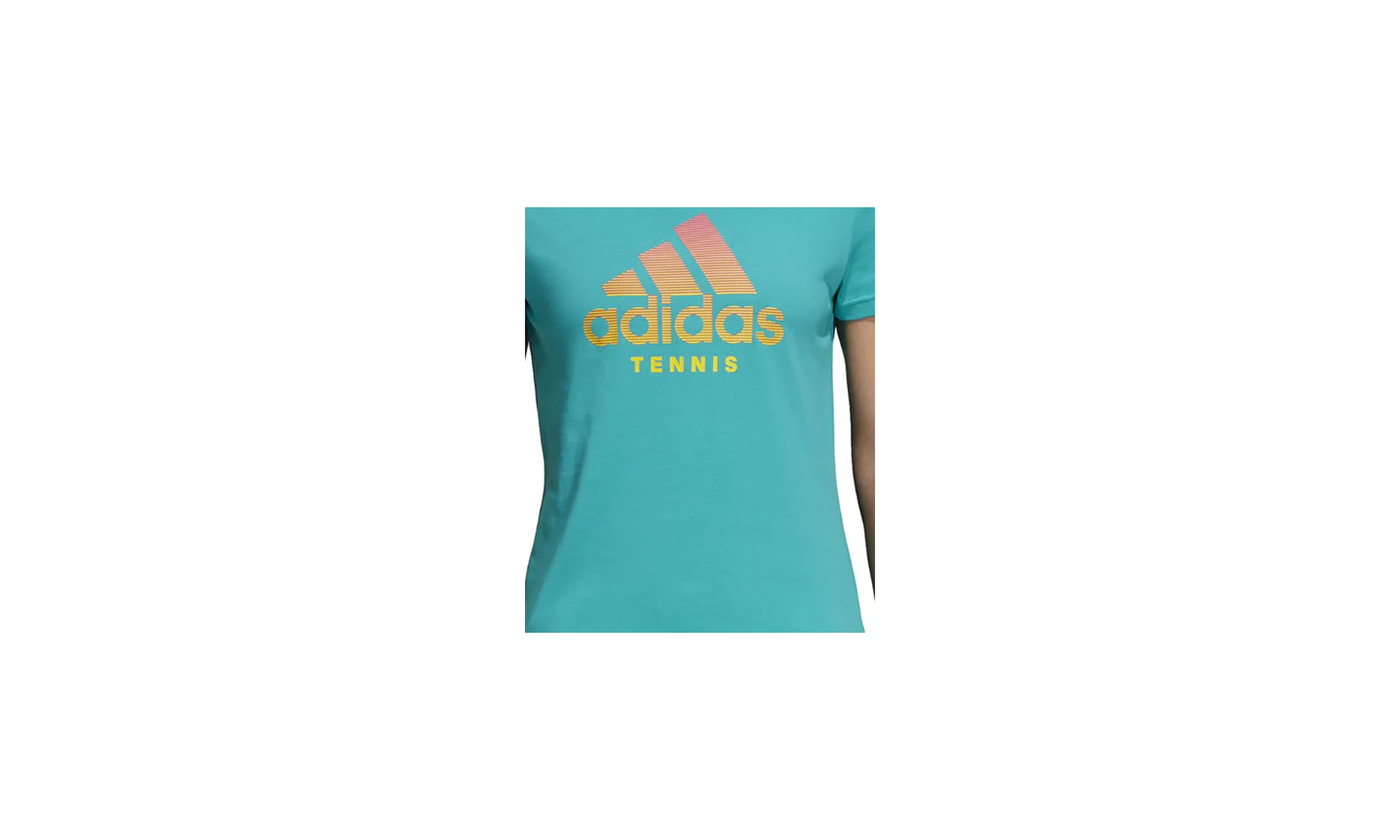 Tennis Category Tee "Hi Res Aqua" DJ1690