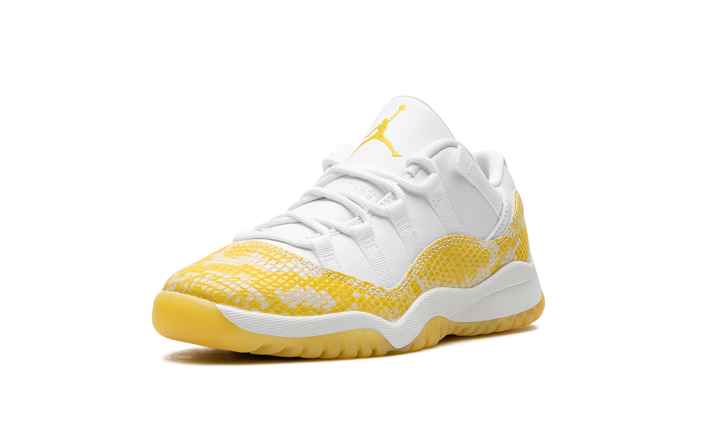 Air Jordan 11 Low PS "Yellow Snakeskin" 580522 107