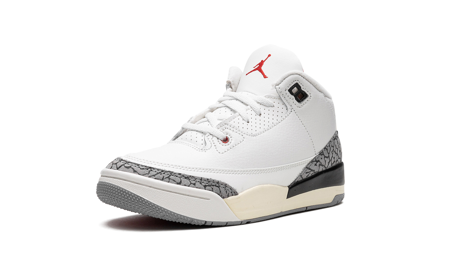 Air Jordan 3 PS "White Cement Reimagined 2023" DM0966 100