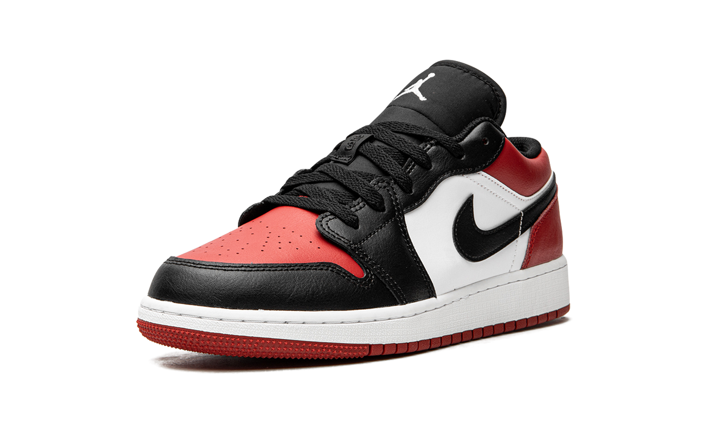 Air Jordan 1 Low GS "Bred Toe" 553560 612
