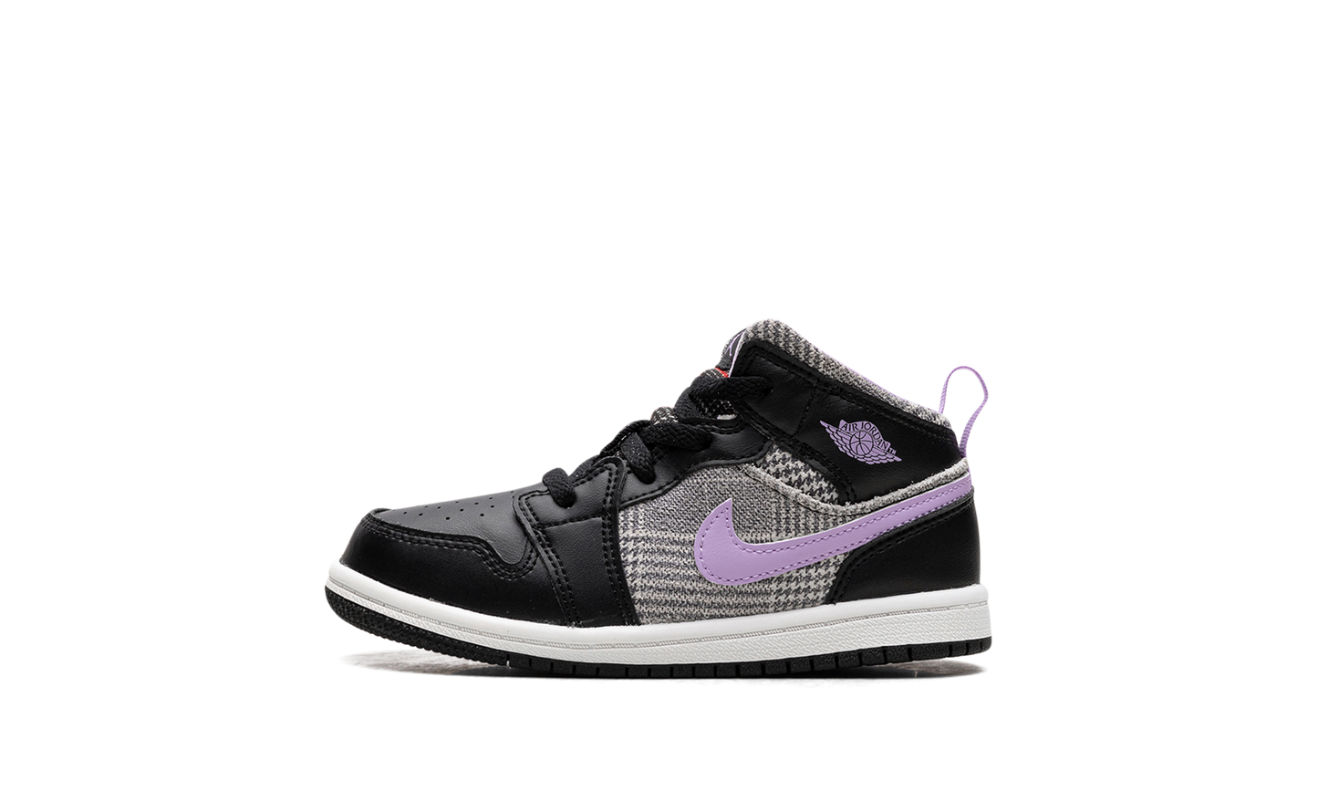 Air Jordan 1 Mid SE TD "Houndstooth" DC7228 015