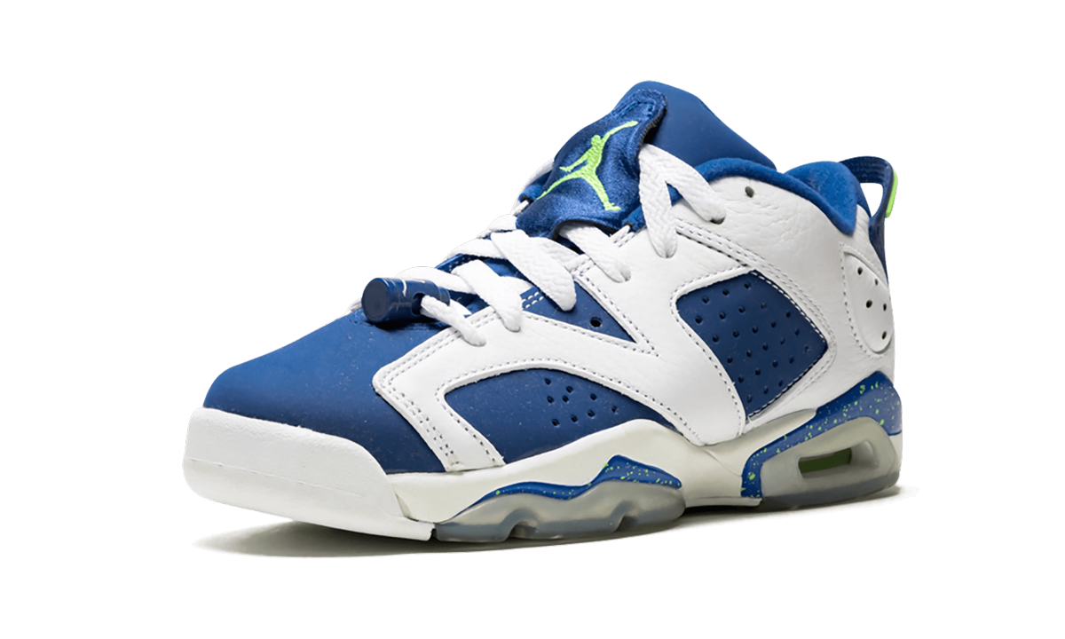 Air Jordan 6 Retro Low GS "Seahawks" 768881 106