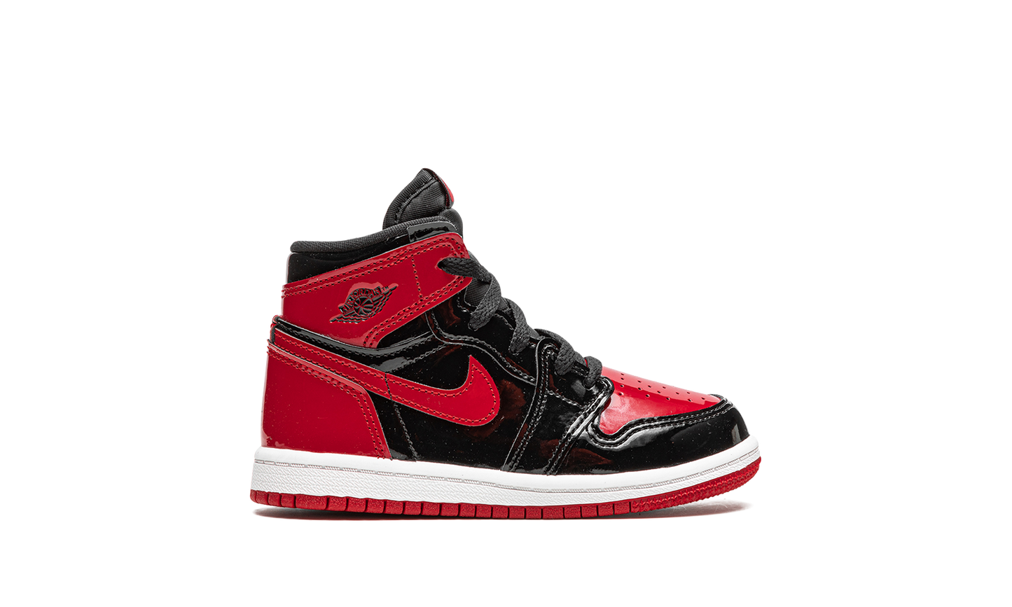 Air Jordan 1 Retro High OG TD "Bred Patent" AQ2665 063