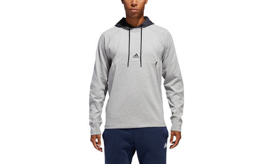 Athletics Sport 2 Street Lifestyle Pullover Hoodie "Grey Black" DW9454