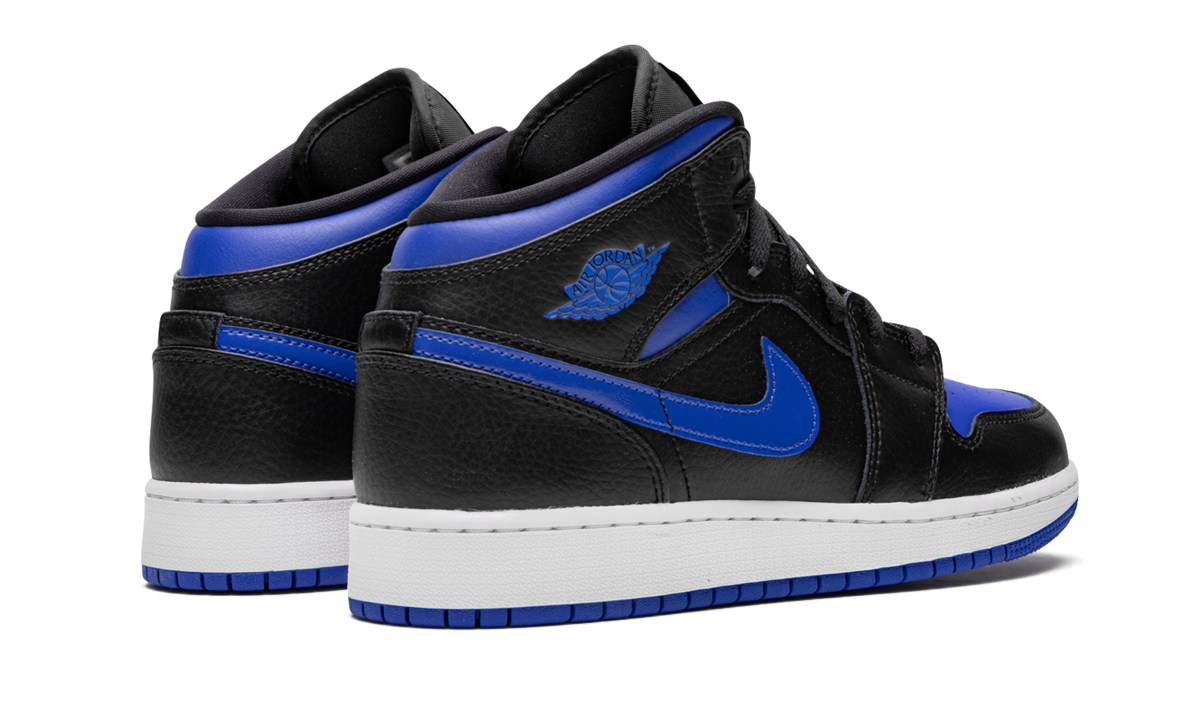 Air Jordan 1 MID GS "Black Royal" 554725 068