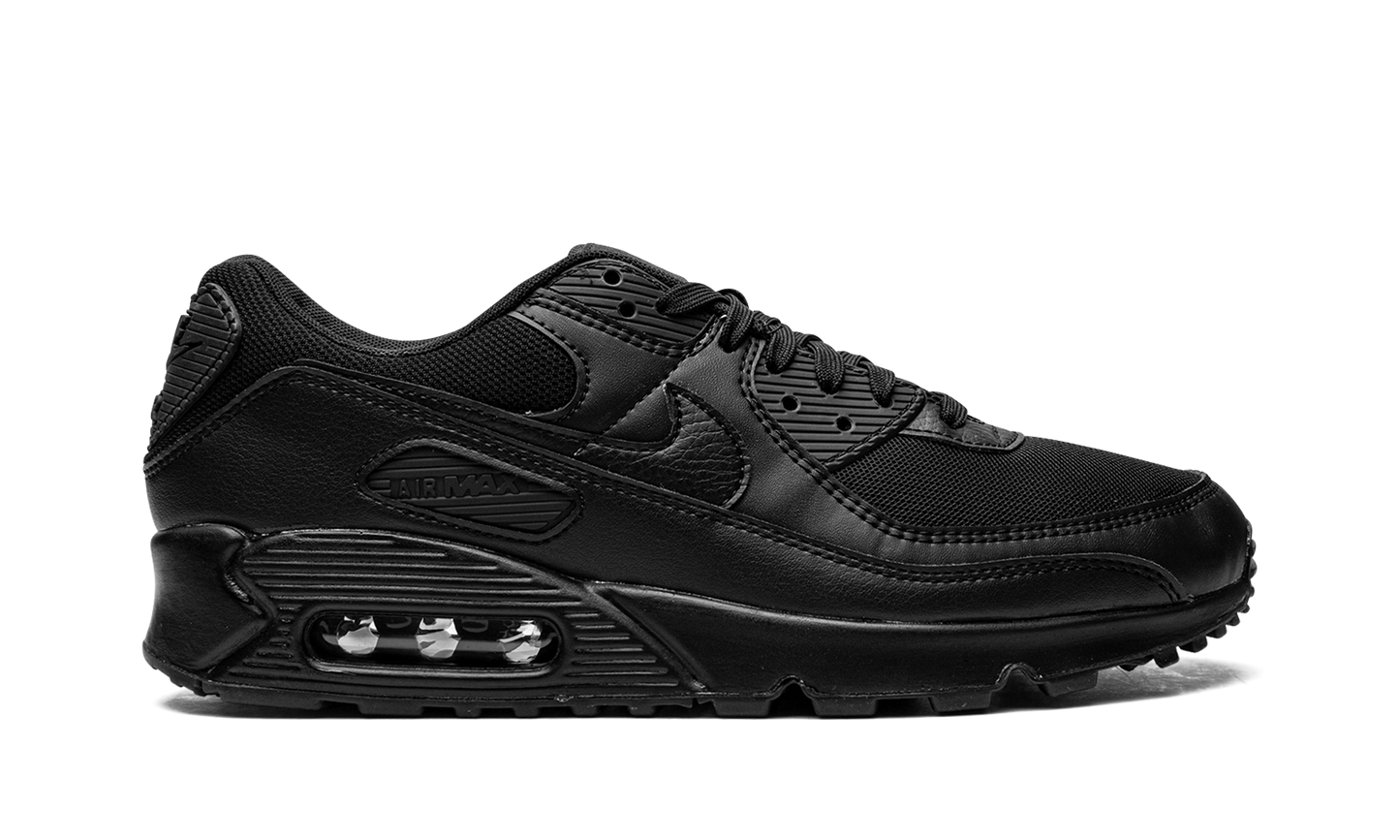 AIR MAX 90 MNS WMNS "Triple Black" DH8010 001