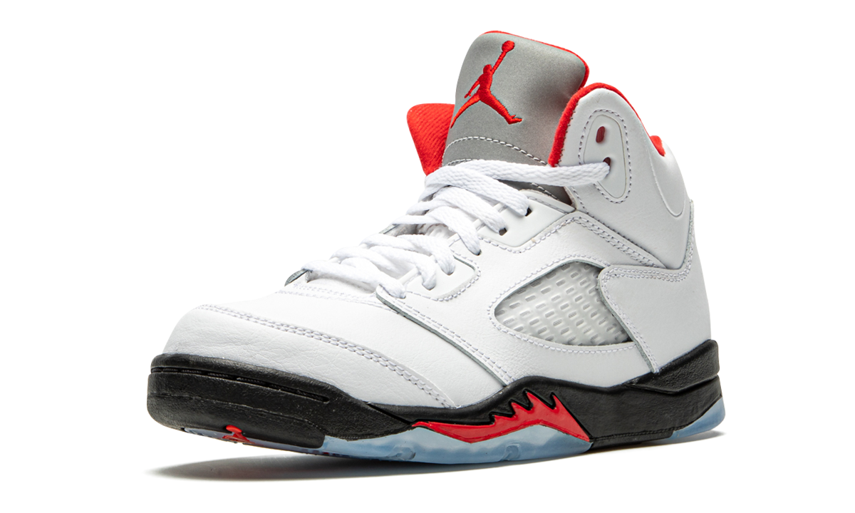 Air Jordan 5 Retro PS "Fire Red Silver Tongue 2020" 440889 102