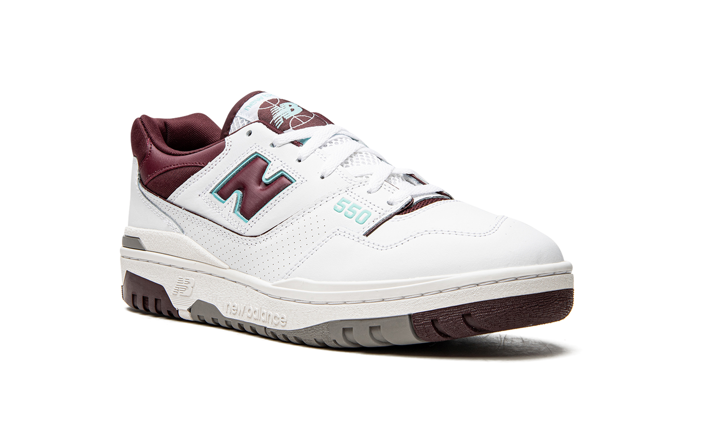 550 "Burgundy / Cyan" BB550WBG