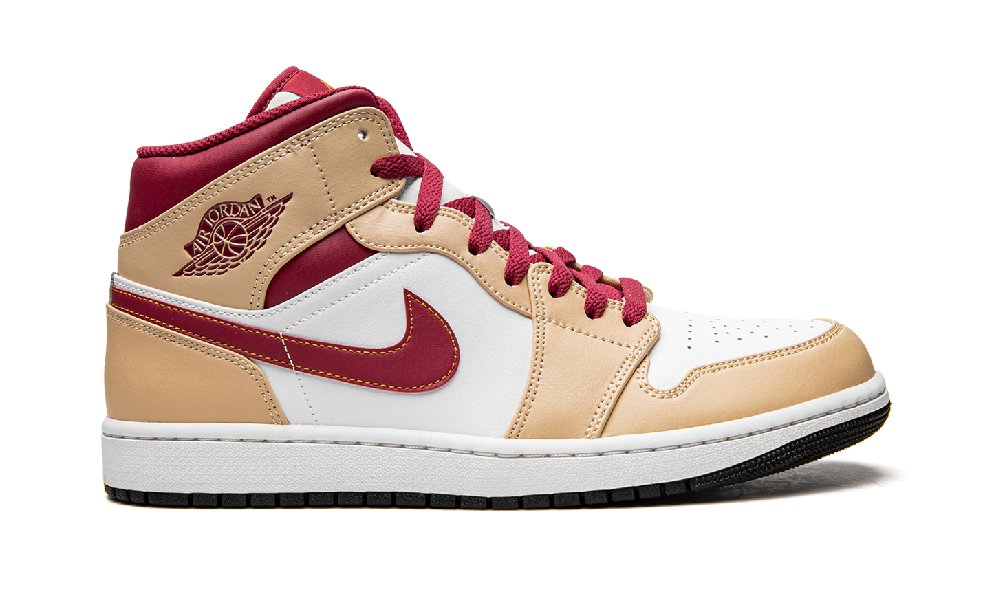 Air Jordan 1 Mid "Light Curry" 554724 201