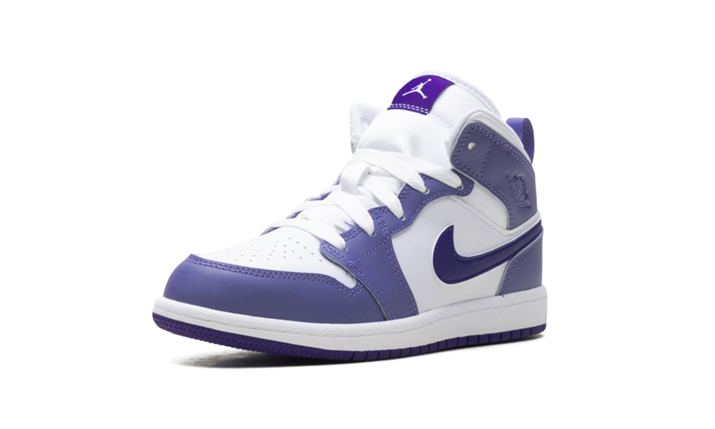 Jordan 1 Mid PS "Dusty Amethyst White Court Purple" DQ8424 500