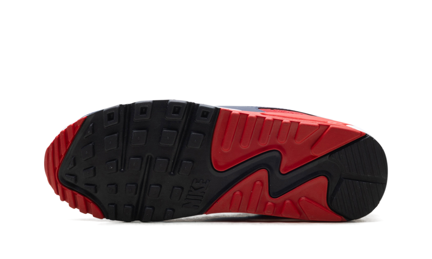 AIR MAX 90 "White/Cool Grey-university Red" DM0029 117