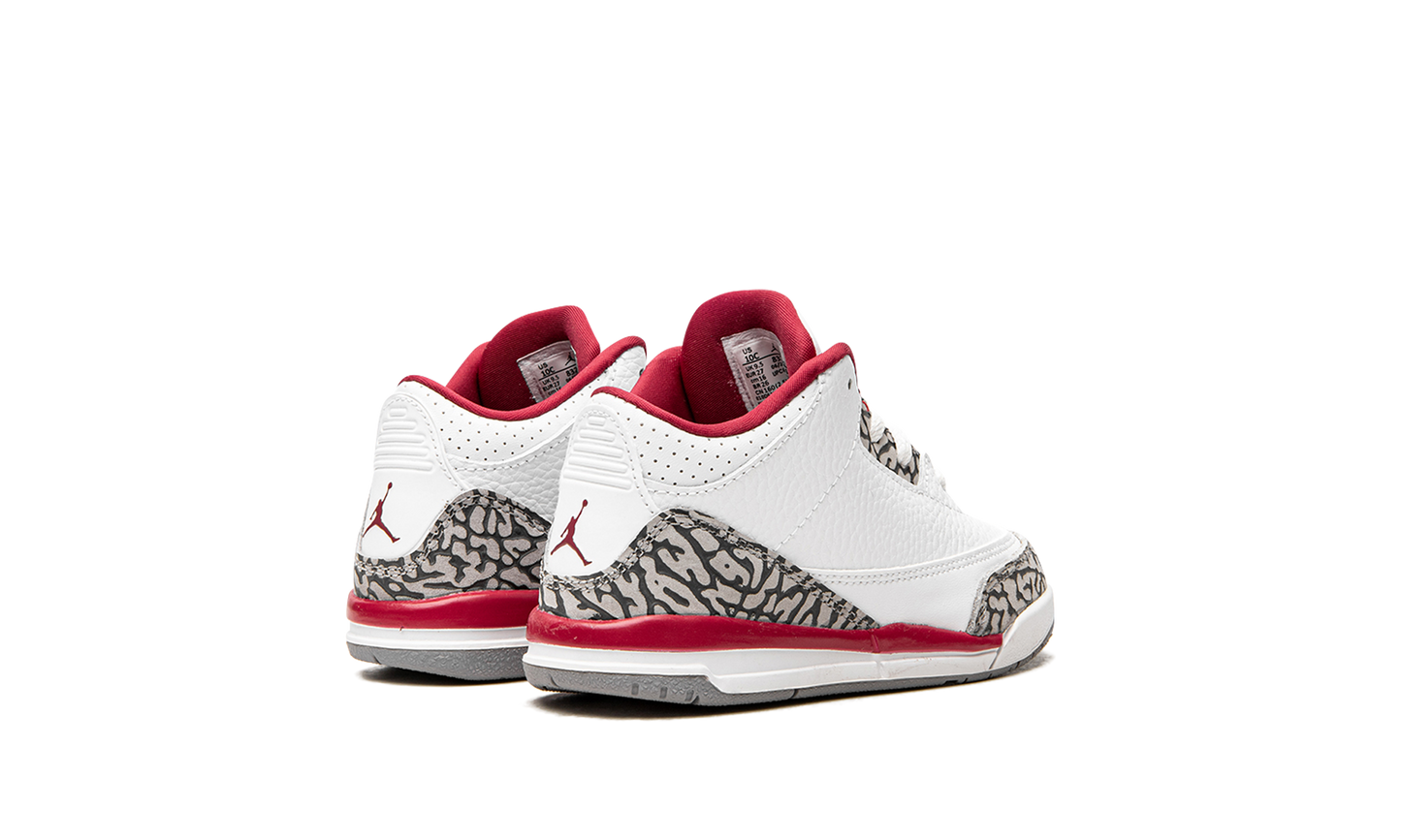 Air Jordan 3 TD "Cardinal" 832033 126
