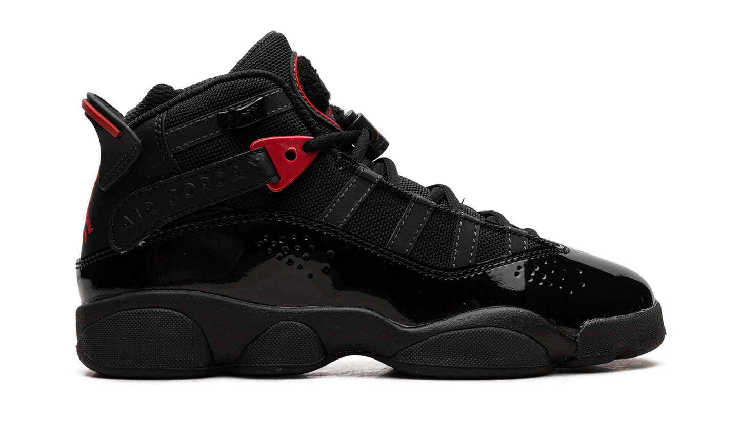 Jordan 6 Rings GS "Black Varsity Red" 323419 026