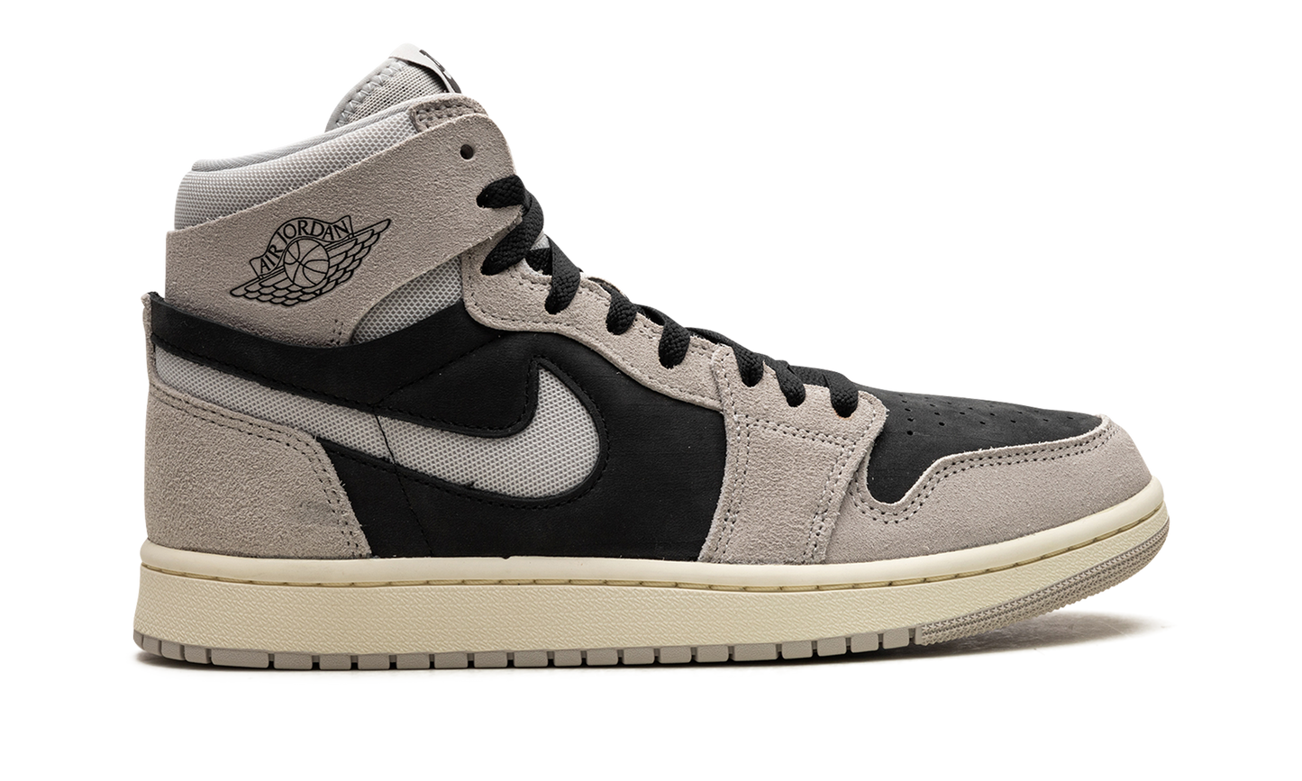 AIR JORDAN 1 HIGH ZOOM CMFT 2 WMNS "Light Iron Ore" DV1305 001
