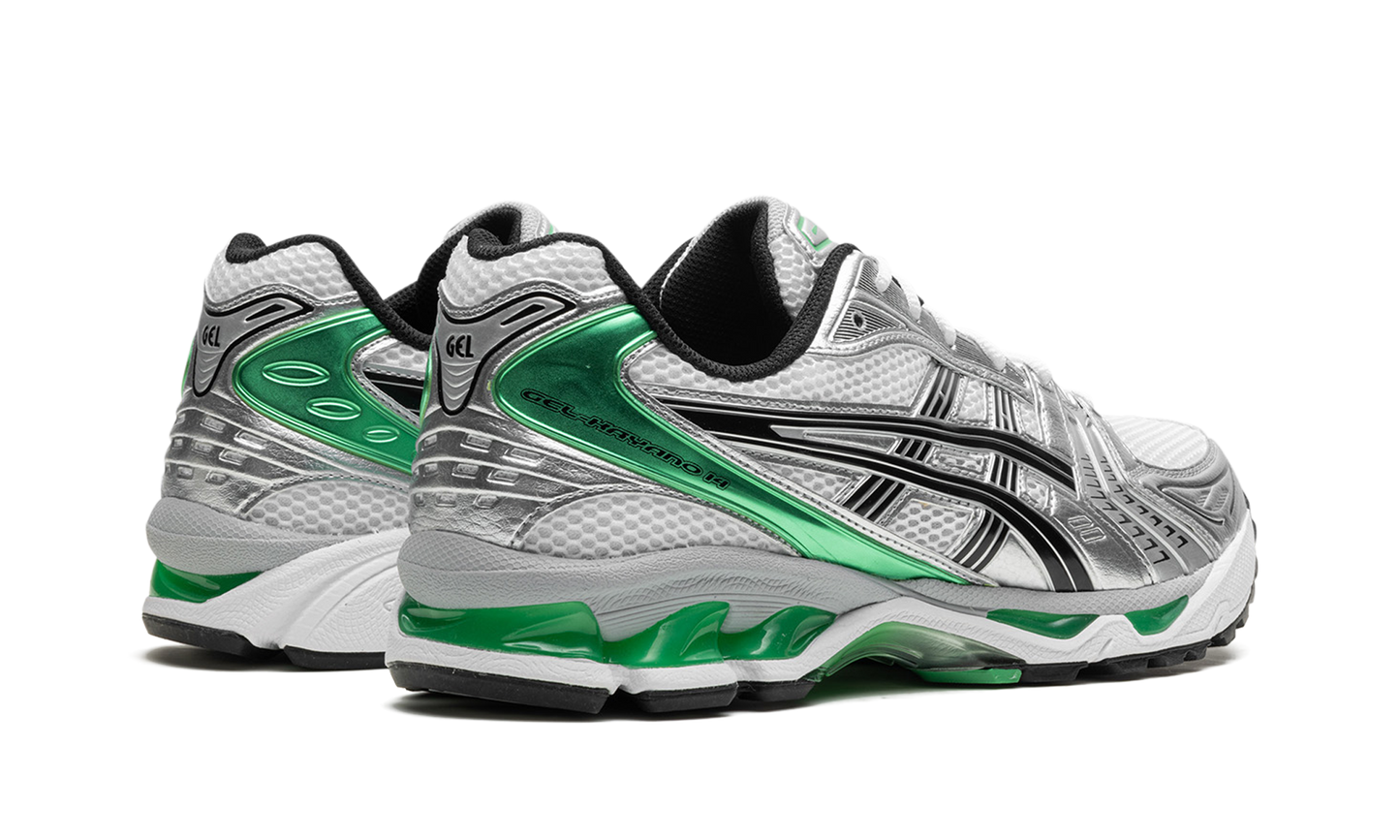 GEL-Kayano 14 "White/Malachite Green" 1201A019 110