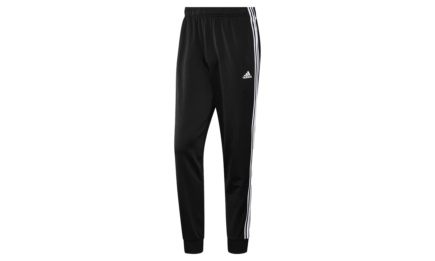 Essentials Warm-Up Tapered 3-Stripes Track Pants H46105
