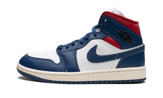 AIR JORDAN 1 MID WMNS "Blue / Red" BQ6472 146