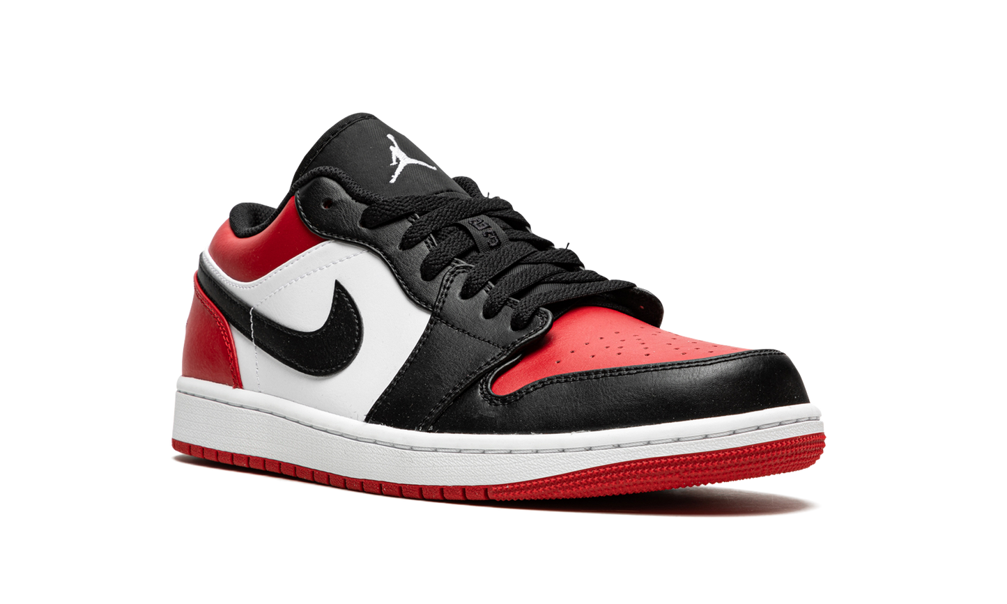 Air Jordan 1 Low "Bred Toe" 553558 612