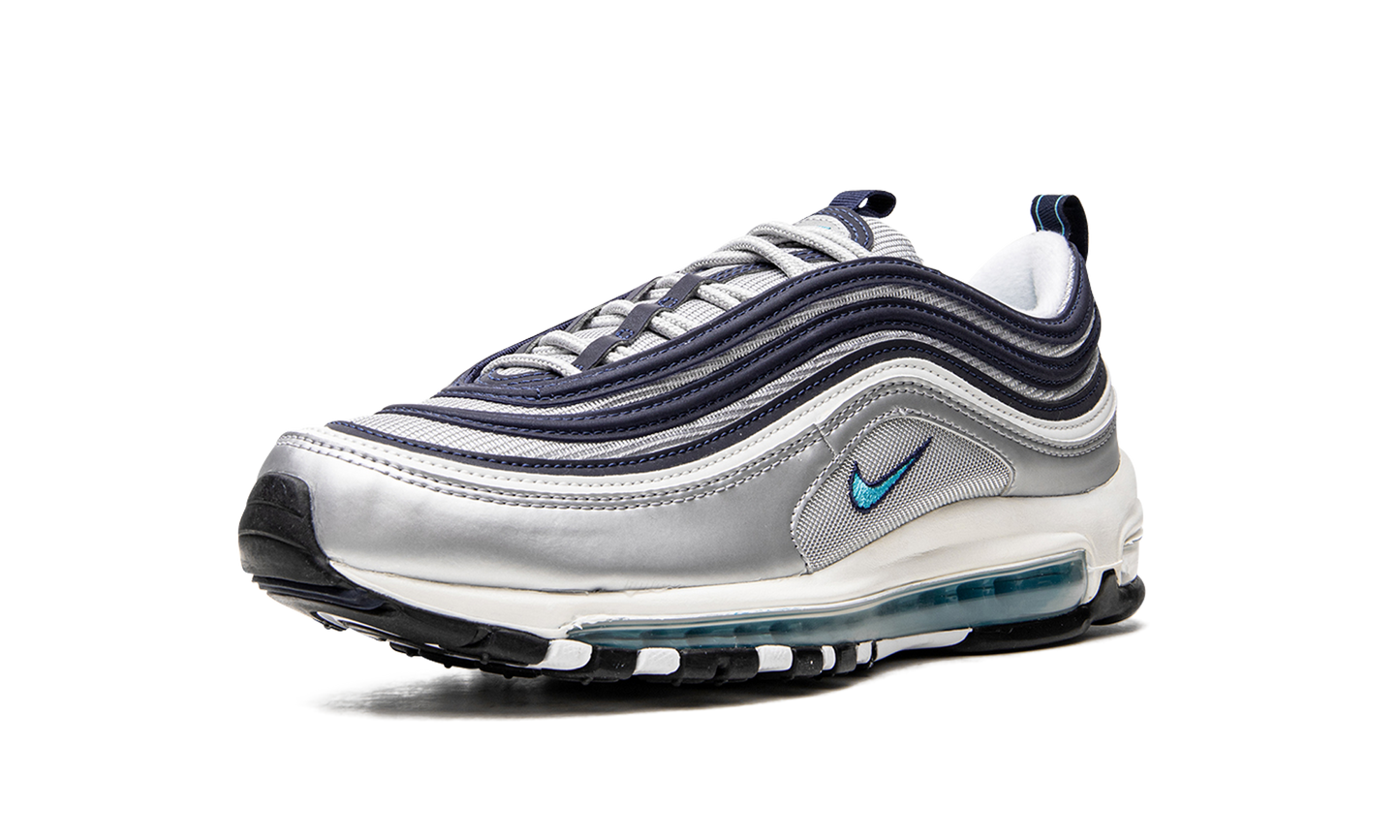 Air Max 97 "Metallic Silver / Chlorine Blue" DM0028 001