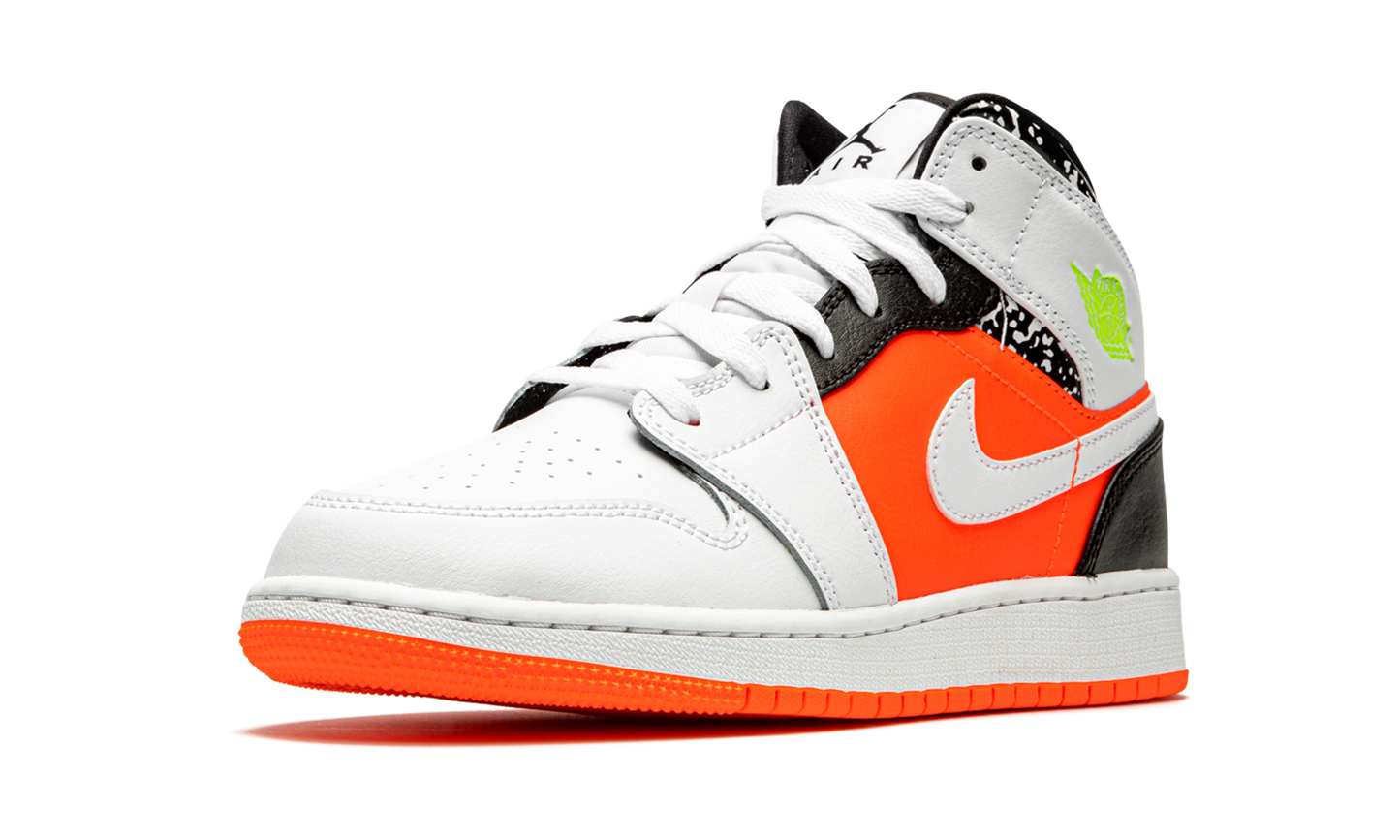 Air Jordan 1 Mid GS "Notebook" 554725 870